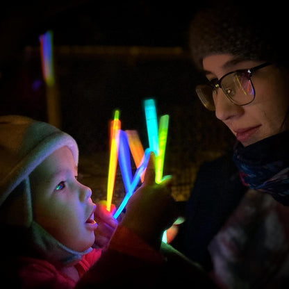 🎃✨ Halloween Glow Sticks — Stick On & Shine All Night! ✨🎃