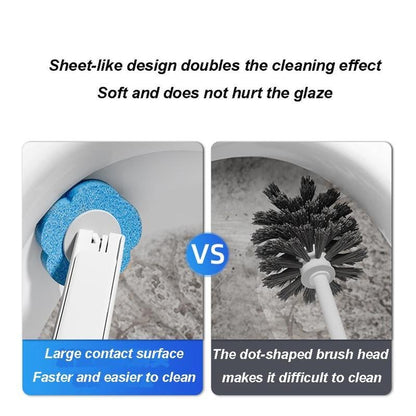 🔥 Last day promotion 49% OFF🔥 Snofrid Disposable Toilet Brush, Toilet Bowl Wand Holder Set