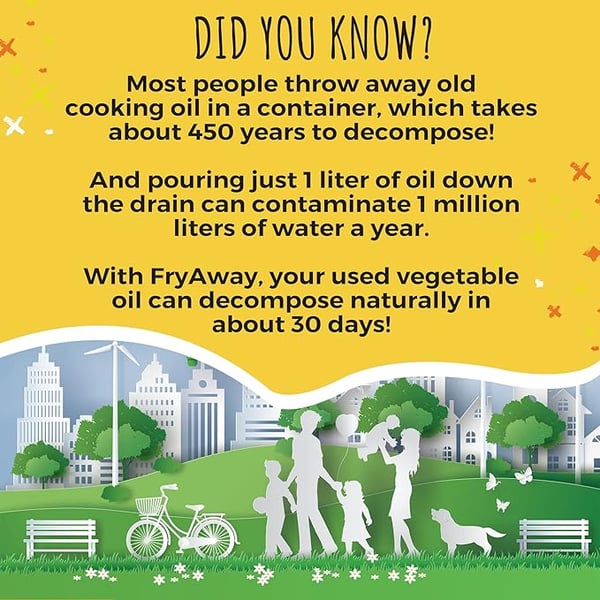 🦈 Oil Stone™ As Seen on Shark Tank |Super Fry Cooking Oil Solidifier