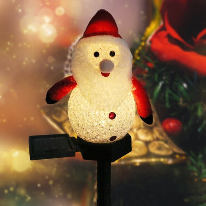 ⛄Outdoor Solar Snowman Garden Lights