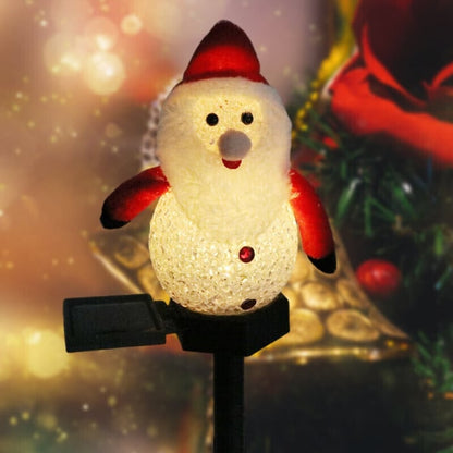 ⛄Outdoor Solar Snowman Garden Lights