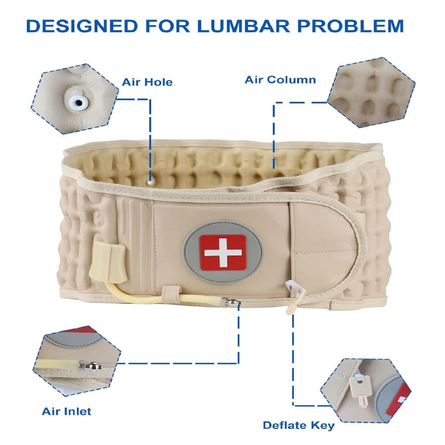 SWIFLOA™ Lumbar Decompression Belt