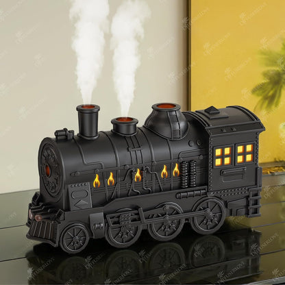 Train Diffuser 300ML 🚂 Essential Oil Aroma Humidifier | Cool Mist + Night Light