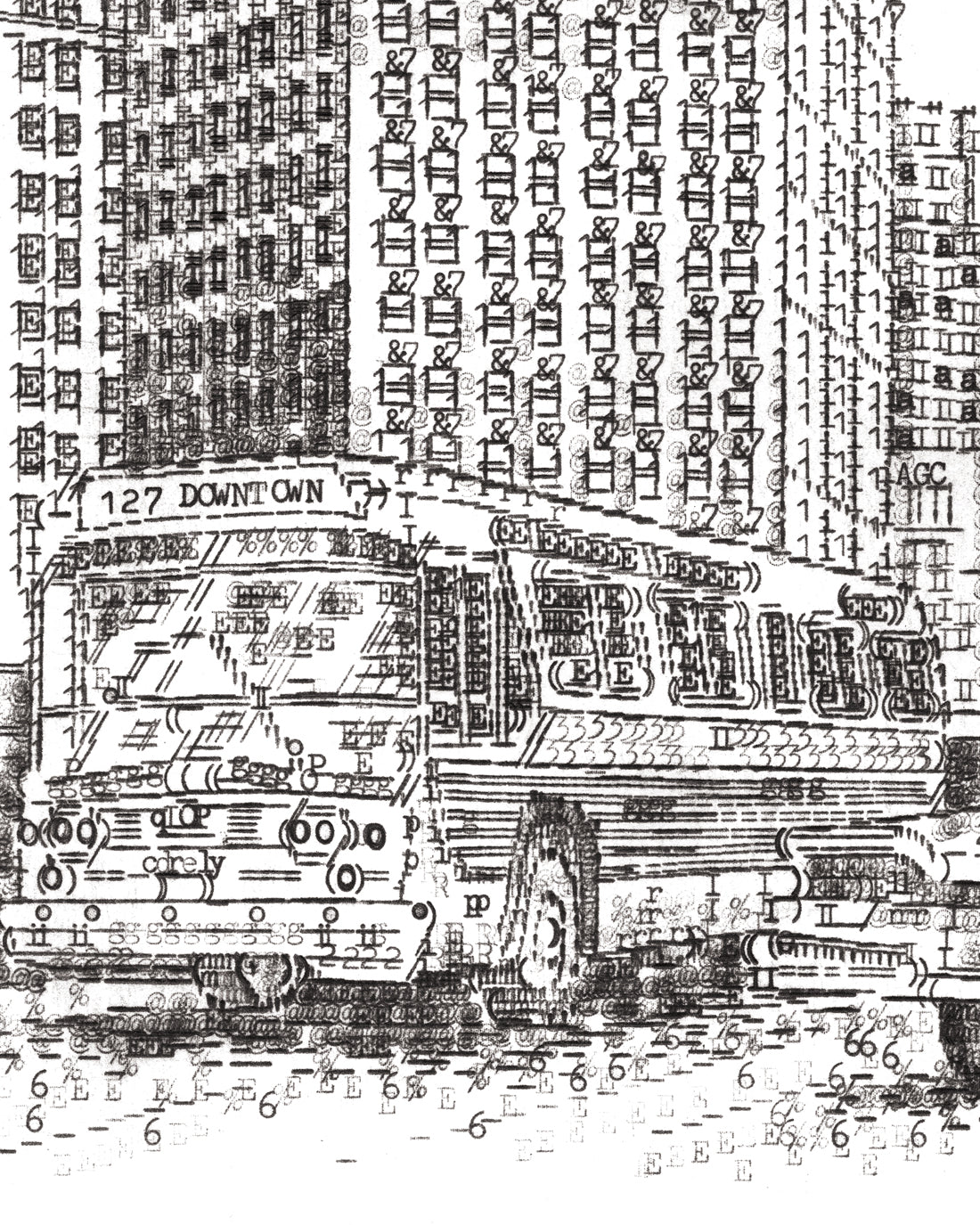 🖋️ James’ Typewriter Art Collection — Iconic American Landmarks