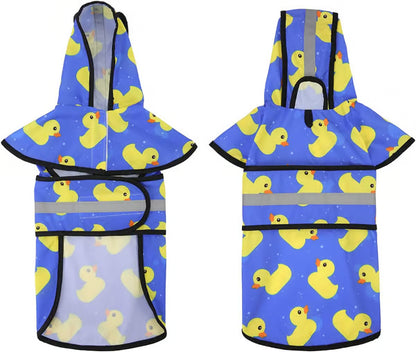 Dog Rainwear Jacket with Hat Keep Your Dog Dry & Stylish with Our Dog Rainwear Jacket with Hat!
