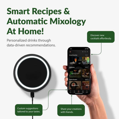 Last Week 49% OFF!🍸 Barsys Smart Coaster 2.0 Cocktail Machine – Mix Perfect Cocktails at Home! 💡