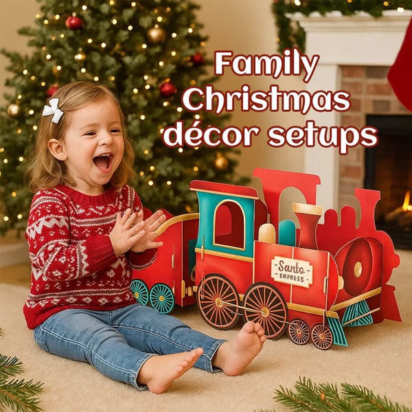 🎁 Santa’s Gift Train — Deliver Holiday Cheer in Style! 🚂🎄