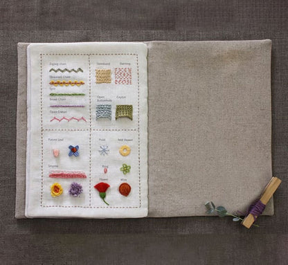 🔥Last Day 50% OFF - 🪡📖Stitch Book with 106 different stitches