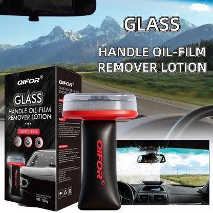 🚗🧼Automotive Oil Film Cleaning Brush for Car Windows – Glass Cleaning Board