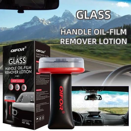 🚗🧼Automotive Oil Film Cleaning Brush for Car Windows – Glass Cleaning Board