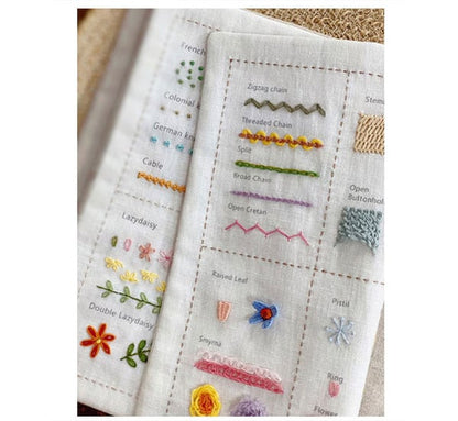 🔥Last Day 50% OFF - 🪡📖Stitch Book with 106 different stitches