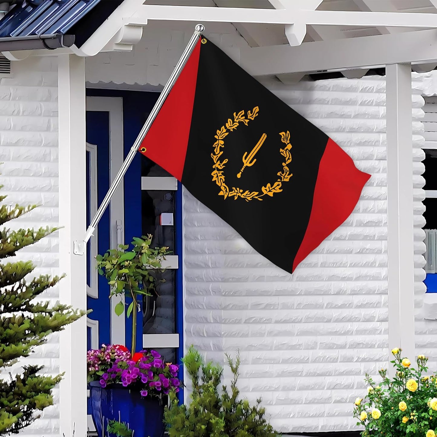 🏴 G128 Black American Heritage Flag – 3x5 Ft | LiteWeave Pro Series 🇺🇸