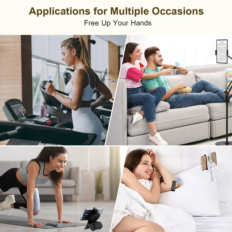 ✨Remote Control for TikTok Scrolling with Smartphone Holder Stand 📱