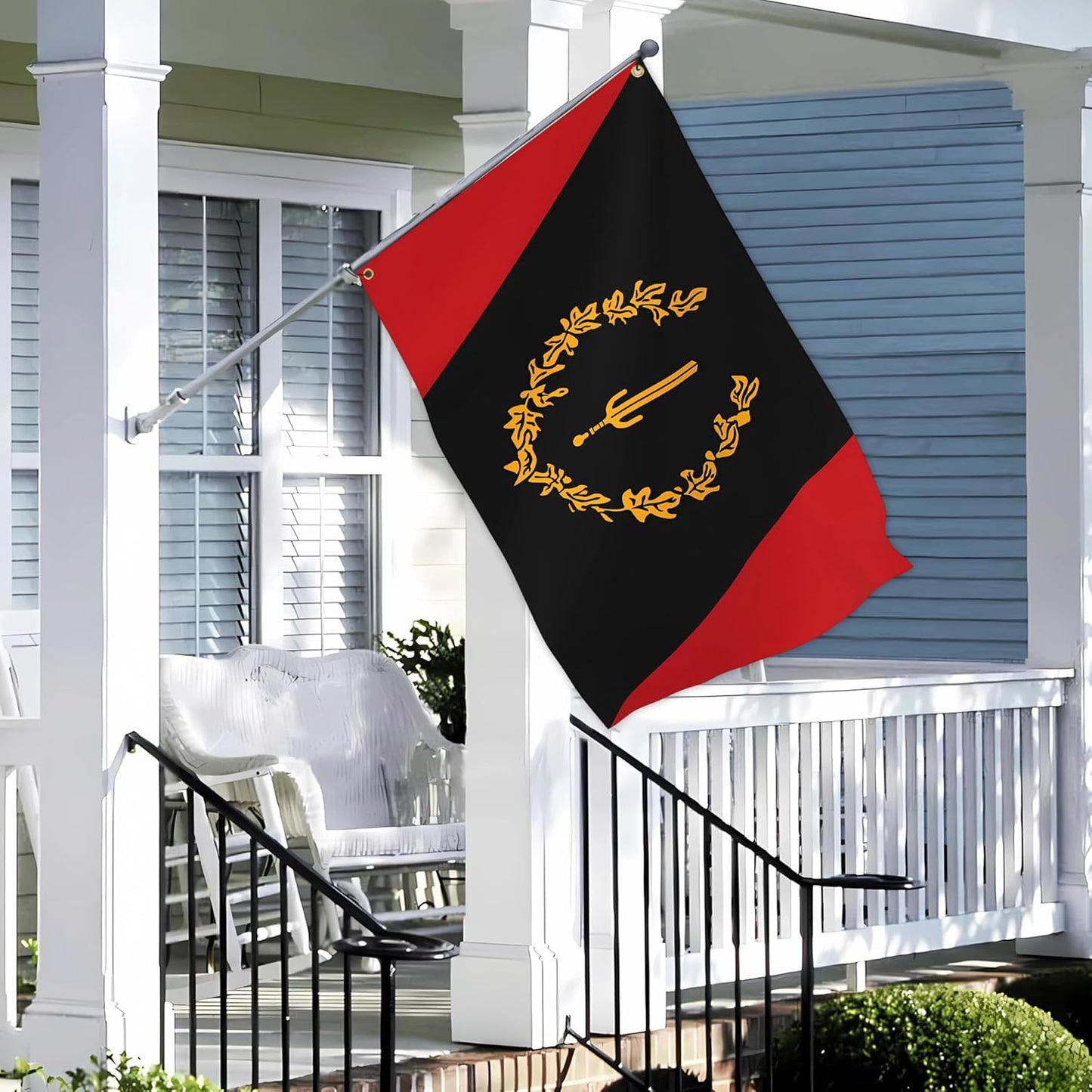 🏴 G128 Black American Heritage Flag – 3x5 Ft | LiteWeave Pro Series 🇺🇸