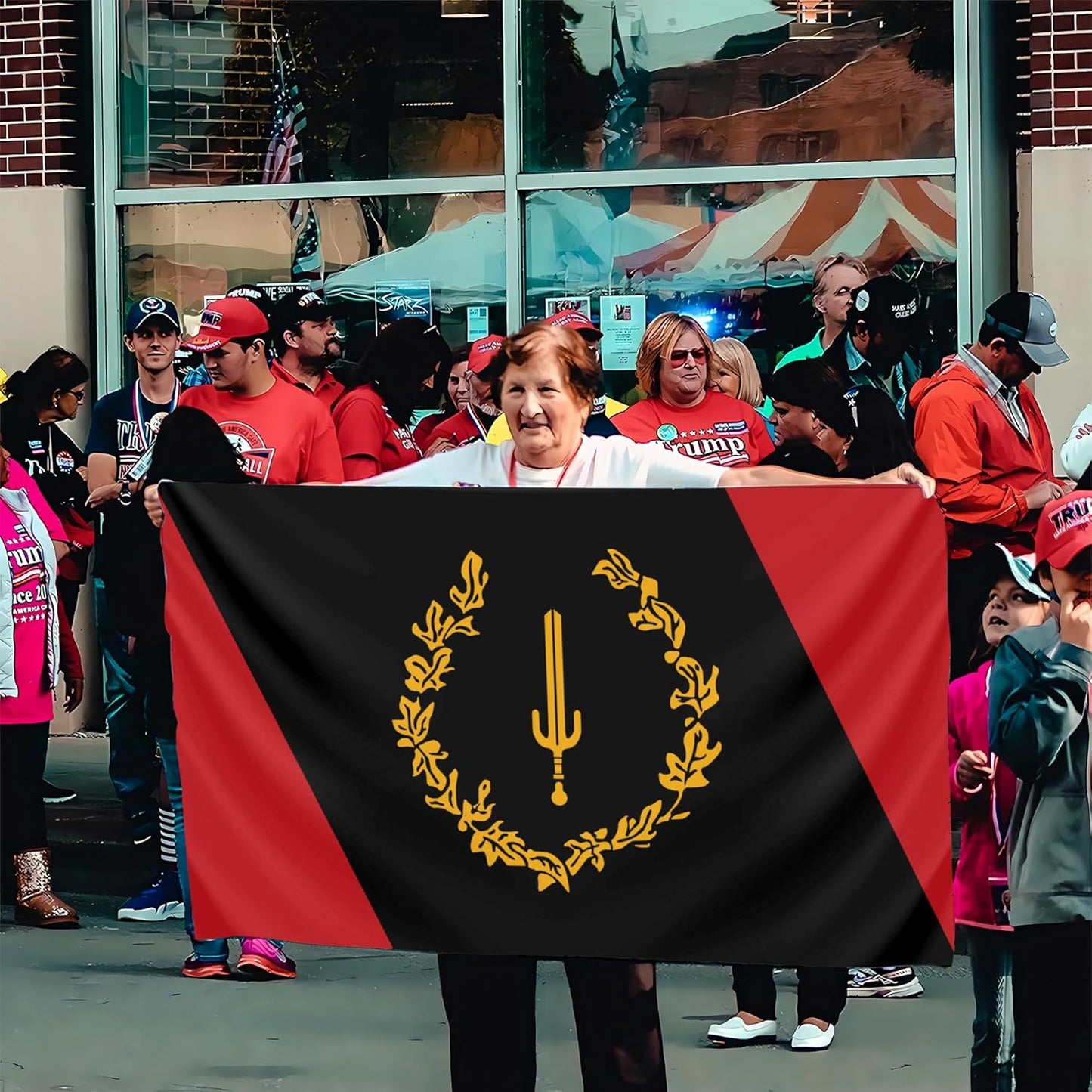 🏴 G128 Black American Heritage Flag – 3x5 Ft | LiteWeave Pro Series 🇺🇸