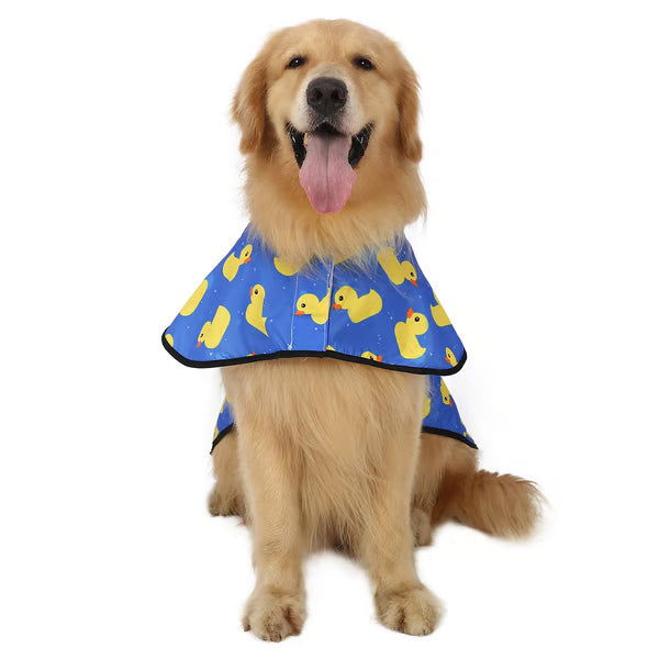 Dog Rainwear Jacket with Hat Keep Your Dog Dry & Stylish with Our Dog Rainwear Jacket with Hat!