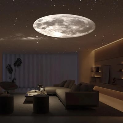 Lunara Starry Sky Projector LED Night Lamp For Bedroom