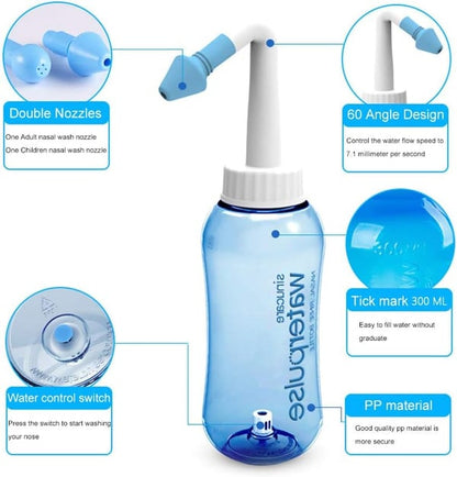 🎁Last Day 49% OFF Nasal wash Bottle✔️