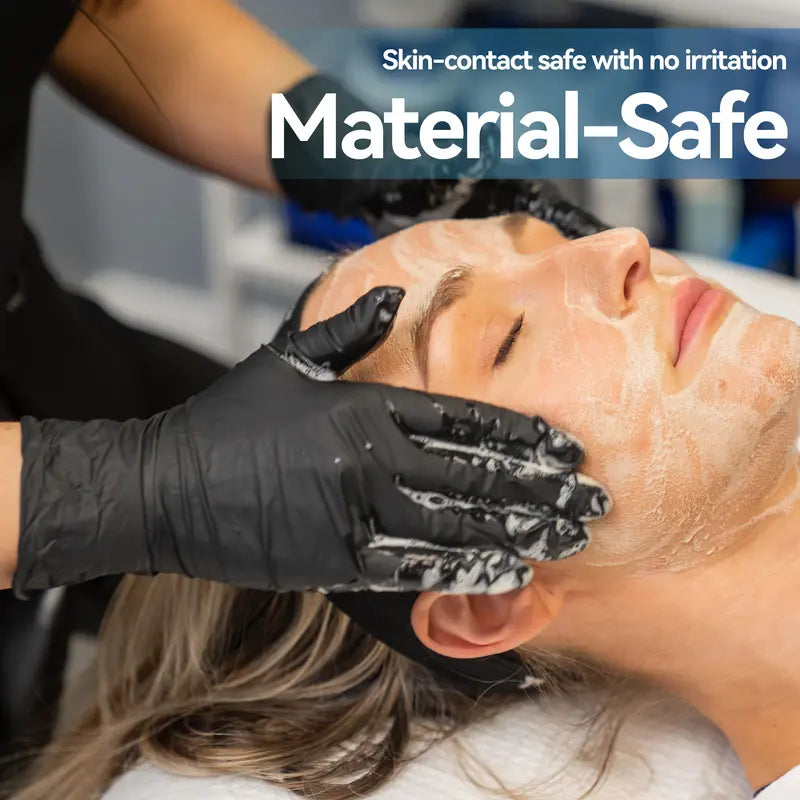 🔥 Premium 5mil Black Nitrile Gloves - Tear-Resistant, Abrasion-Resistant, Puncture-Proof