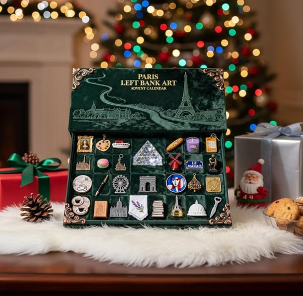 🗼2025 Paris Left Bank Art Advent Calendar