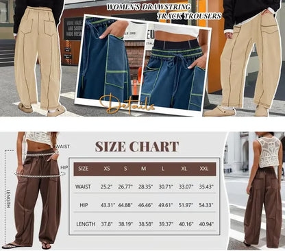 🔥LAST DAY 49% OFF -Tanming Women's Barrel Sweatpants👖