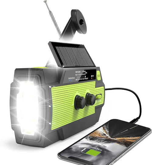 Solar-Powered Emergency Survival Radio