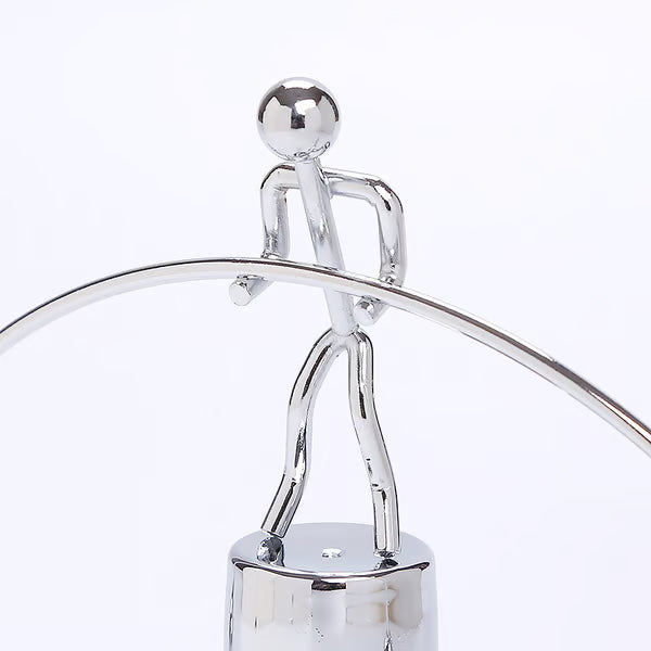 Electroplated Balancing Sculpture – The Art of Perfect Equilibrium