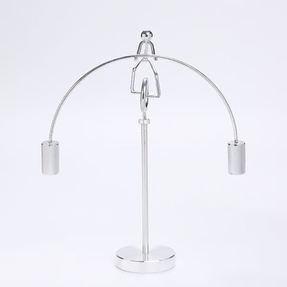 Electroplated Balancing Sculpture – The Art of Perfect Equilibrium