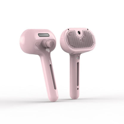 Self-Cleaning Spray Cat Brush for Shedding