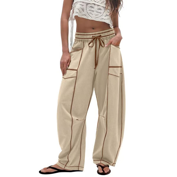 🔥LAST DAY 49% OFF -Tanming Women's Barrel Sweatpants👖