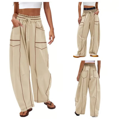 🔥LAST DAY 49% OFF -Tanming Women's Barrel Sweatpants👖