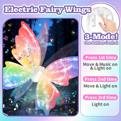Light Up Fairy Wings for Girls