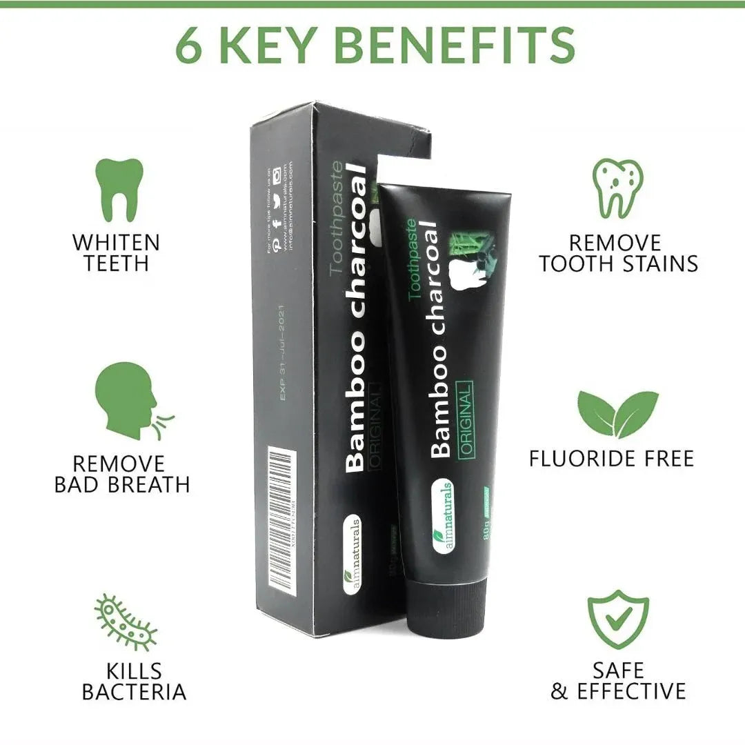 Teeth Whitening Charcoal Toothpaste