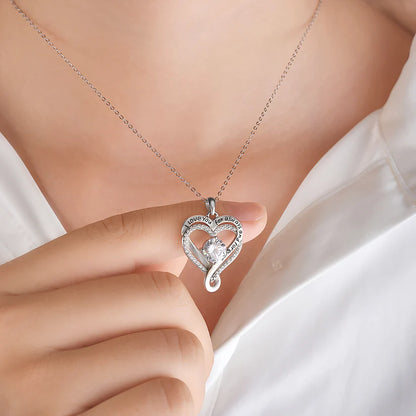 💖 "To My Wife" Forever & Always Heart Necklace