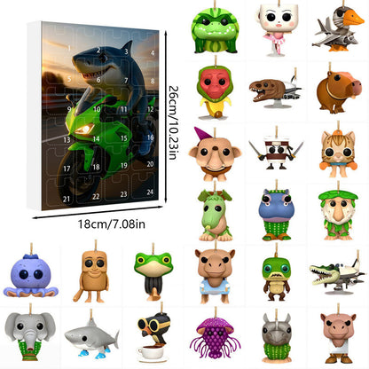 🔥Last Day 49% OFF - 🎁Tung Tung Tung Sahur Italian Brainrot Countdown 24Days Advent Calendar