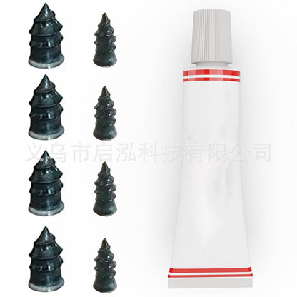 Tire Repair Rubber Nails Kit with 2 Sizes for Car/Motorcycle/Truck/Tractor