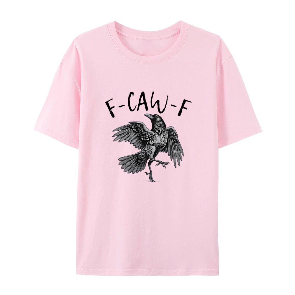 🖤 Comfort Colors F-Caw-F T-Shirt 🖤 - 🎃 Halloween Tee | 🍂 Fall Shirt | 🐦 Raven Crow Funny Graphic Tee