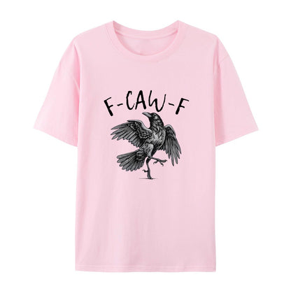 🖤 Comfort Colors F-Caw-F T-Shirt 🖤 - 🎃 Halloween Tee | 🍂 Fall Shirt | 🐦 Raven Crow Funny Graphic Tee