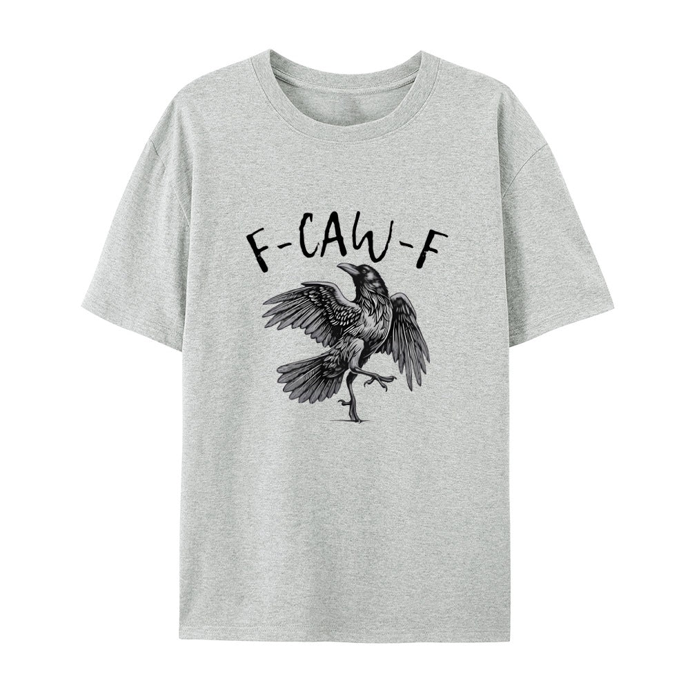 🖤 Comfort Colors F-Caw-F T-Shirt 🖤 - 🎃 Halloween Tee | 🍂 Fall Shirt | 🐦 Raven Crow Funny Graphic Tee