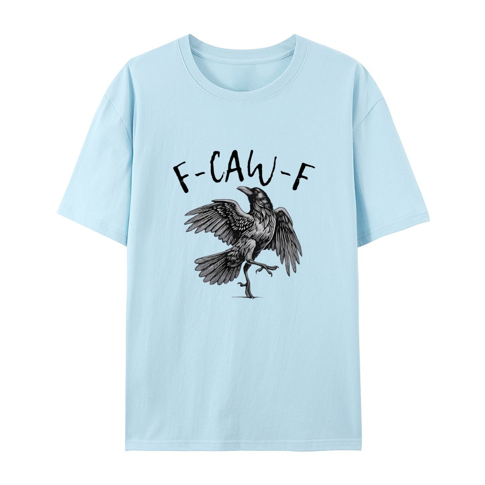 🖤 Comfort Colors F-Caw-F T-Shirt 🖤 - 🎃 Halloween Tee | 🍂 Fall Shirt | 🐦 Raven Crow Funny Graphic Tee