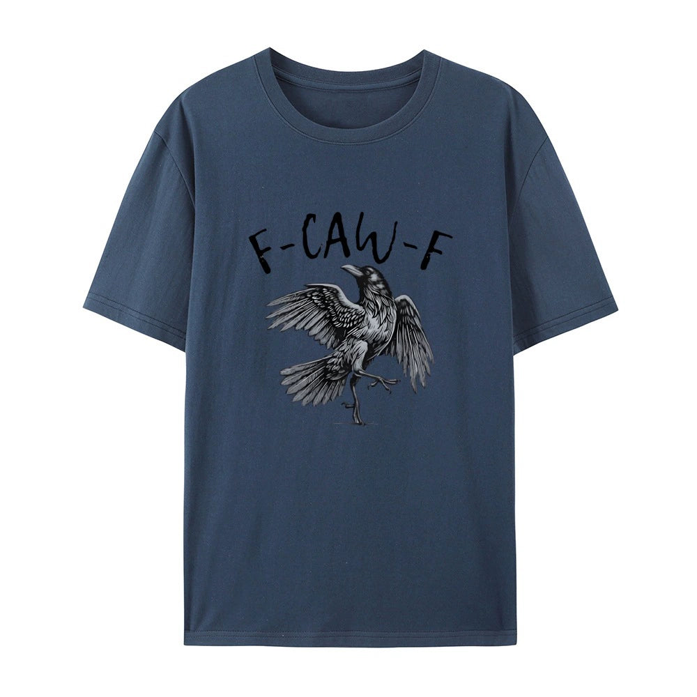 🖤 Comfort Colors F-Caw-F T-Shirt 🖤 - 🎃 Halloween Tee | 🍂 Fall Shirt | 🐦 Raven Crow Funny Graphic Tee