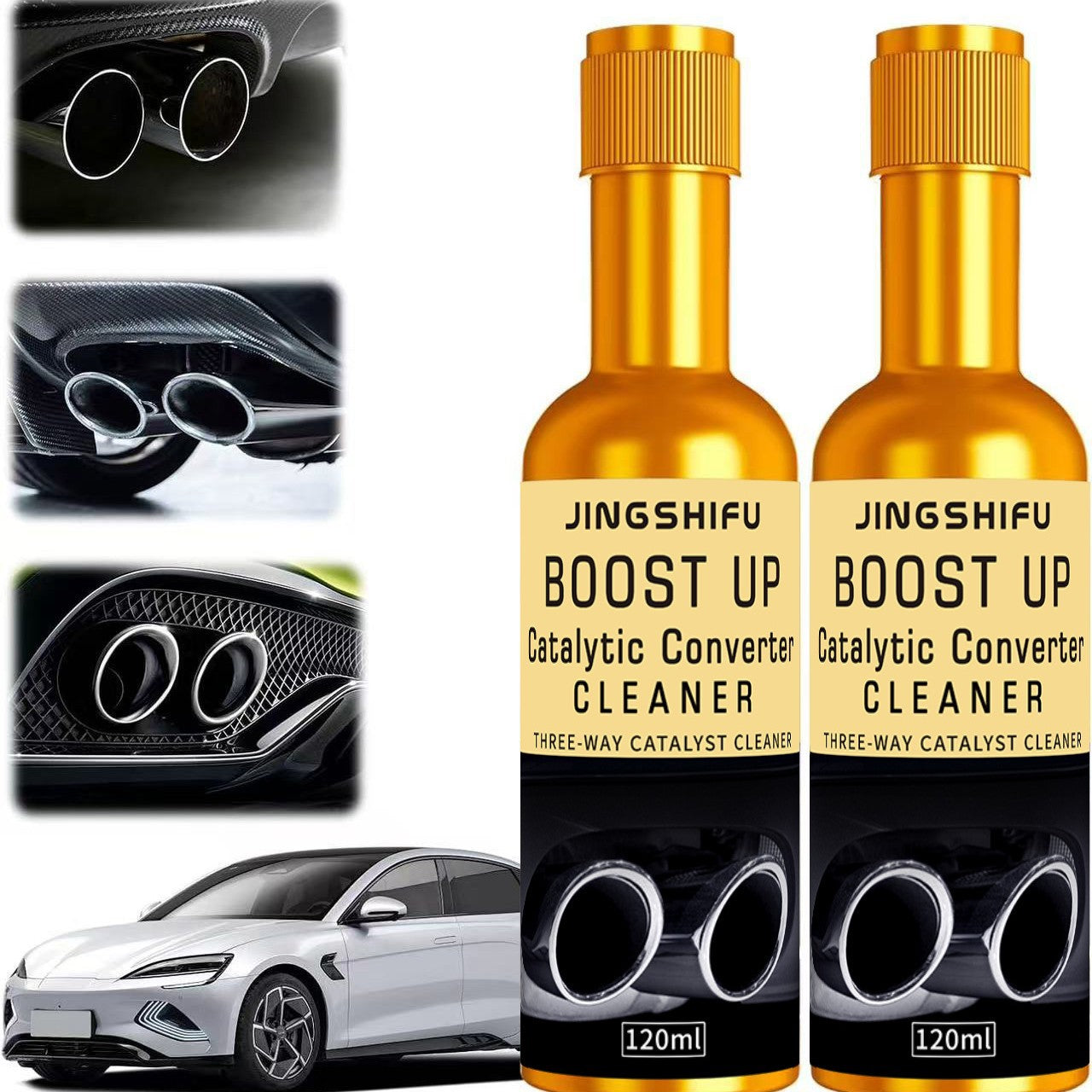 🚗 Automotive Three-Way Catalytic Cleaner – Engine Internal Carbon Remover & Octane Booster 🔥
