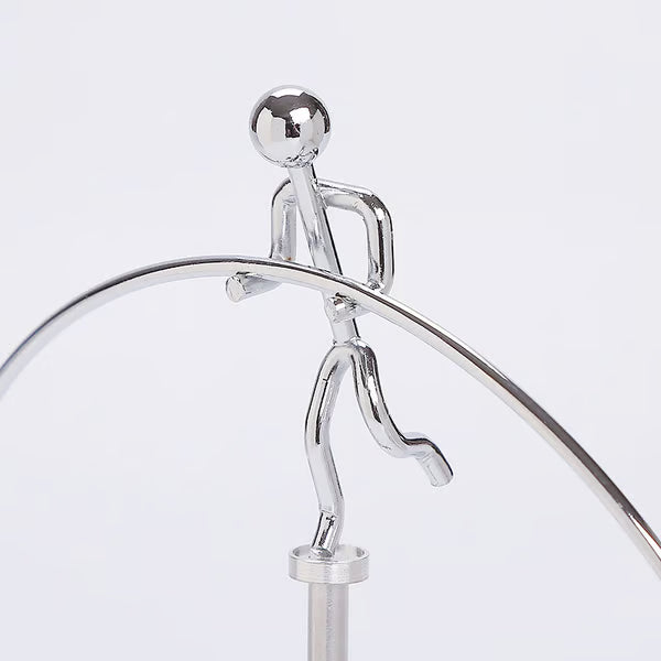 Electroplated Balancing Sculpture – The Art of Perfect Equilibrium