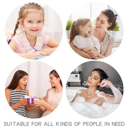 50 piece set of seamless headband suitable for thick hair -4-color set