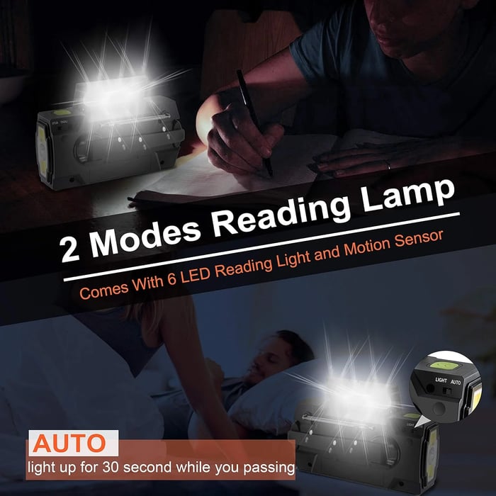 Solar-Powered Emergency Survival Radio