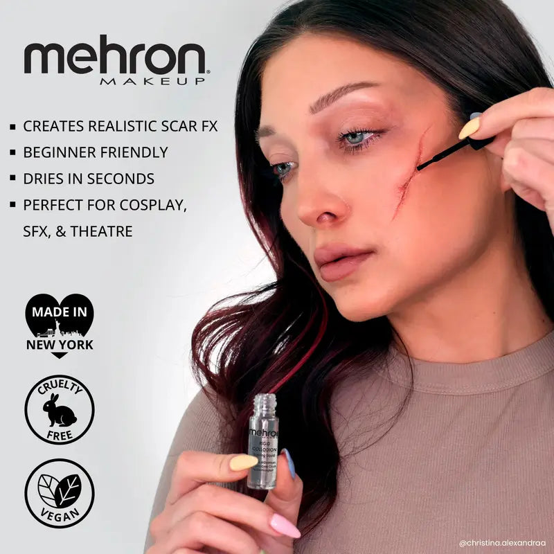 🎭 Mehron Rigid Collodion Scarring Liquid – Special FX Makeup