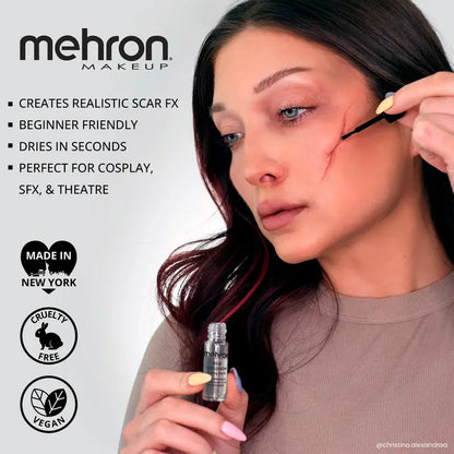 🎭 Mehron Rigid Collodion Scarring Liquid – Special FX Makeup