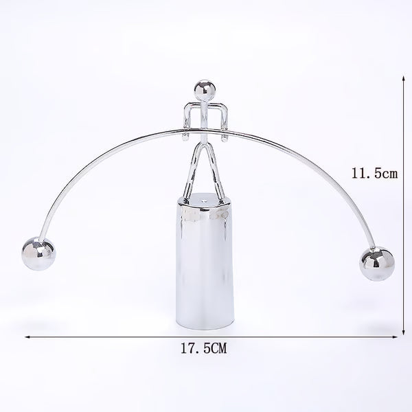 Electroplated Balancing Sculpture – The Art of Perfect Equilibrium