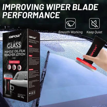 🚗🧼Automotive Oil Film Cleaning Brush for Car Windows – Glass Cleaning Board