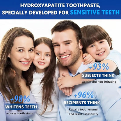 💥Hot Listing 🔥Hydroxyapatite Toothpaste 7.5% for Enamel Repair & Teeth Whitening Refreshing Flavor Fluorid